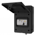 *EV POWERBOX IP65 Metal, Black - 5 module IP65 Metal EV Enclosure with A Type Bi-Directional RCBO and SPD 